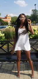 Polka Dot Mini Day Dress